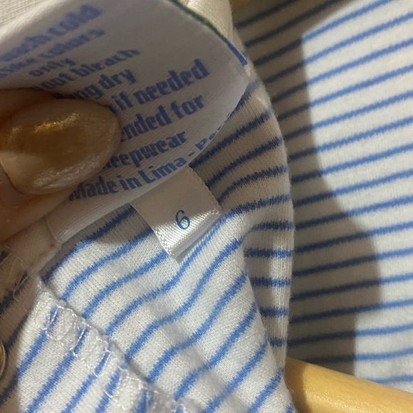 Eyelet & Ivy‎ dress blue/white stripe size 6 - Picture 6 of 6